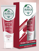 AURICA UNDER EYE CREAM 15 G - Rasmika Fancy