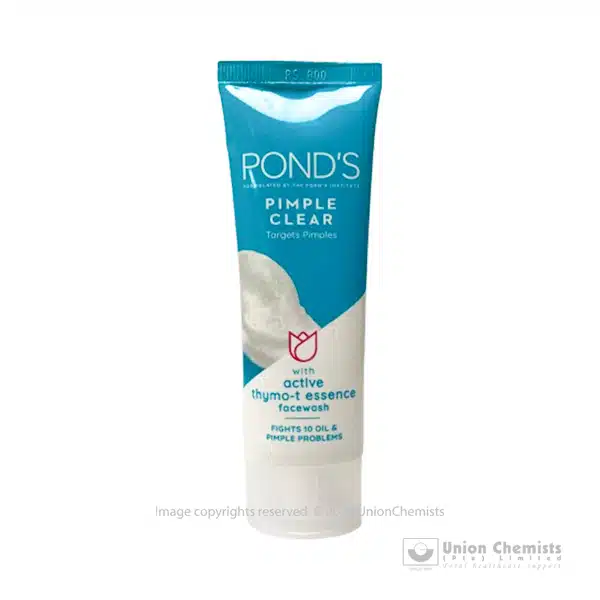 PONDS PIMPLE CLEAR FACE WASH 50G - Rasmika Fancy Sri Lanka
