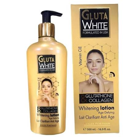 GLUTA WHITE COLLAGEN WHITENING LOTION 250ML - Rasmika Fancy Sri Lanka