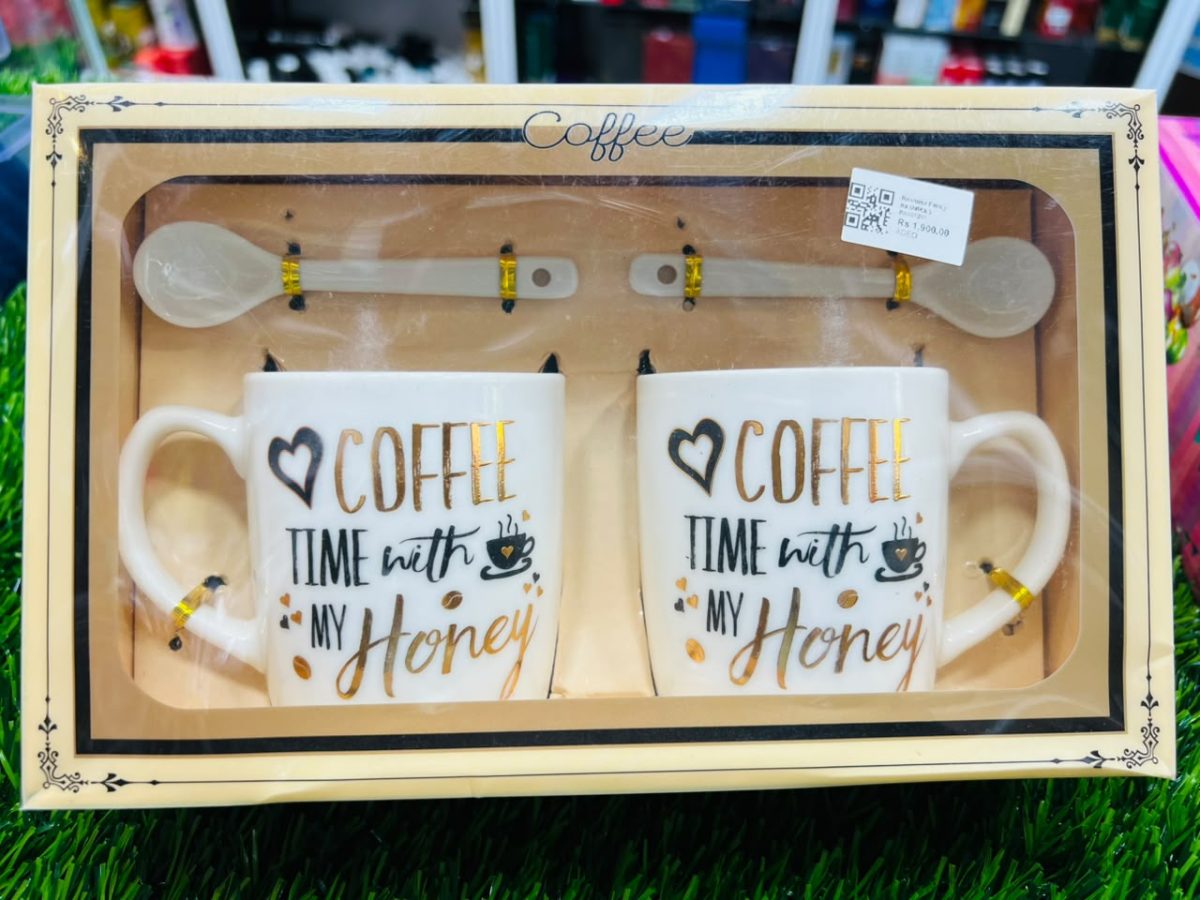 COUPLE TEA CUPS - Rasmika Fancy