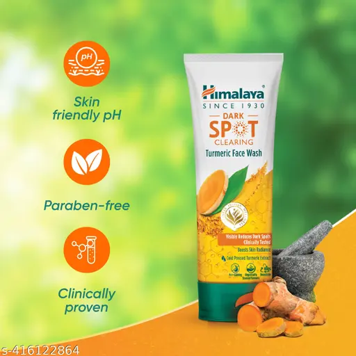 HIMALAYA FACEWASH TURMERIC 50 G View 2