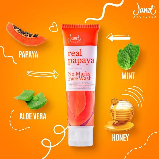 JANET PAPAYA FACE WASH View 3