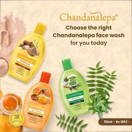 CHANDANALEPA FACE WASH 100ML - Rasmika Fancy Sri Lanka