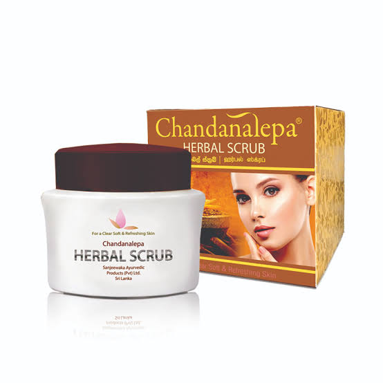 CHANDANALEPA HERBAL SCRUB 20G - Rasmika Fancy Sri Lanka
