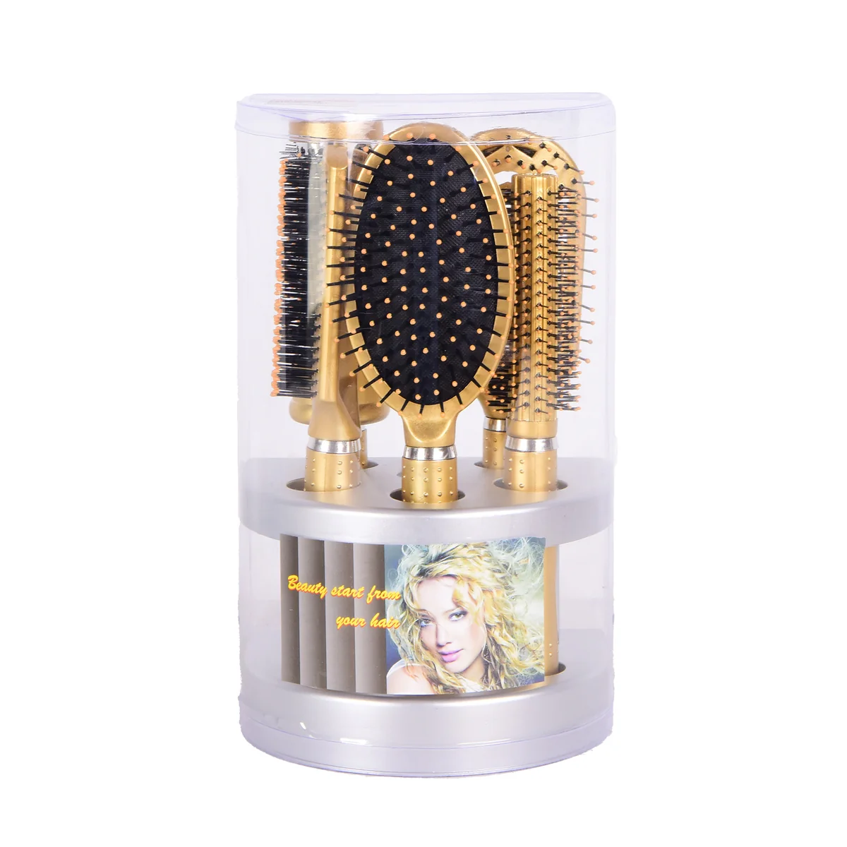 5 PCS HAIR BRUSH SET - Rasmika Fancy Sri Lanka