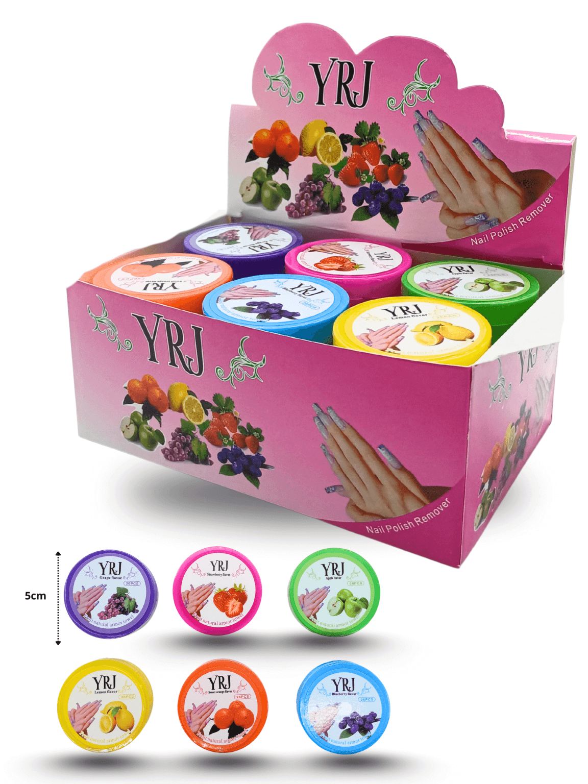 YRJ NAIL POLISH REMOVER - Rasmika Fancy Sri Lanka