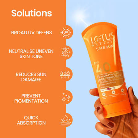 LOTUS SPF 40 SUNSCREEN 100G View 2