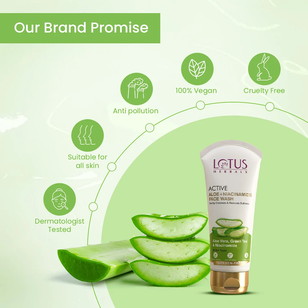 LOTUS ACTIVE FACEWASH 100G View 2