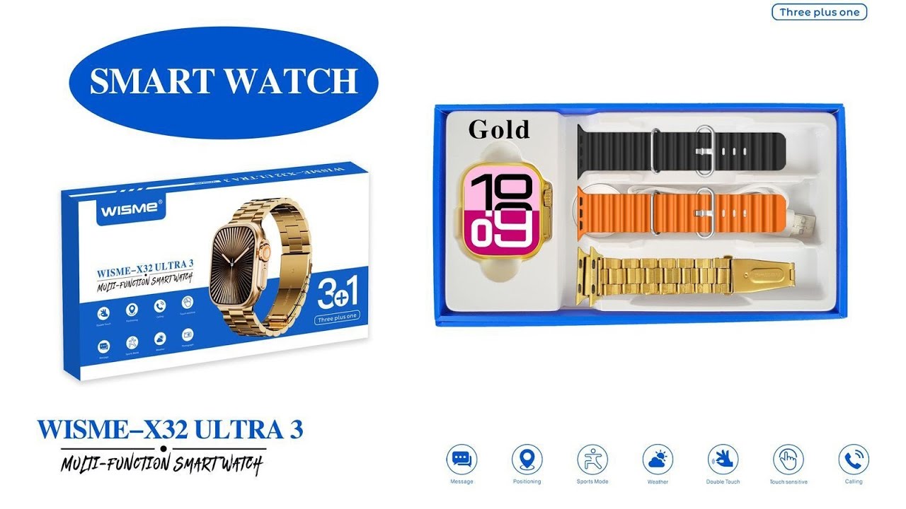 WISME X32 ULTRA 3 SMART WATCH View 4