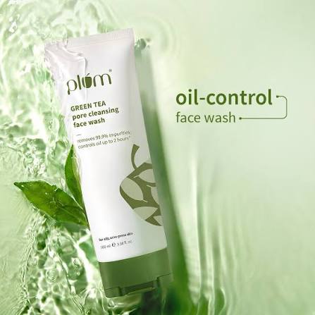 PLUM GREEN TEA FACE WASH 100ML View 2
