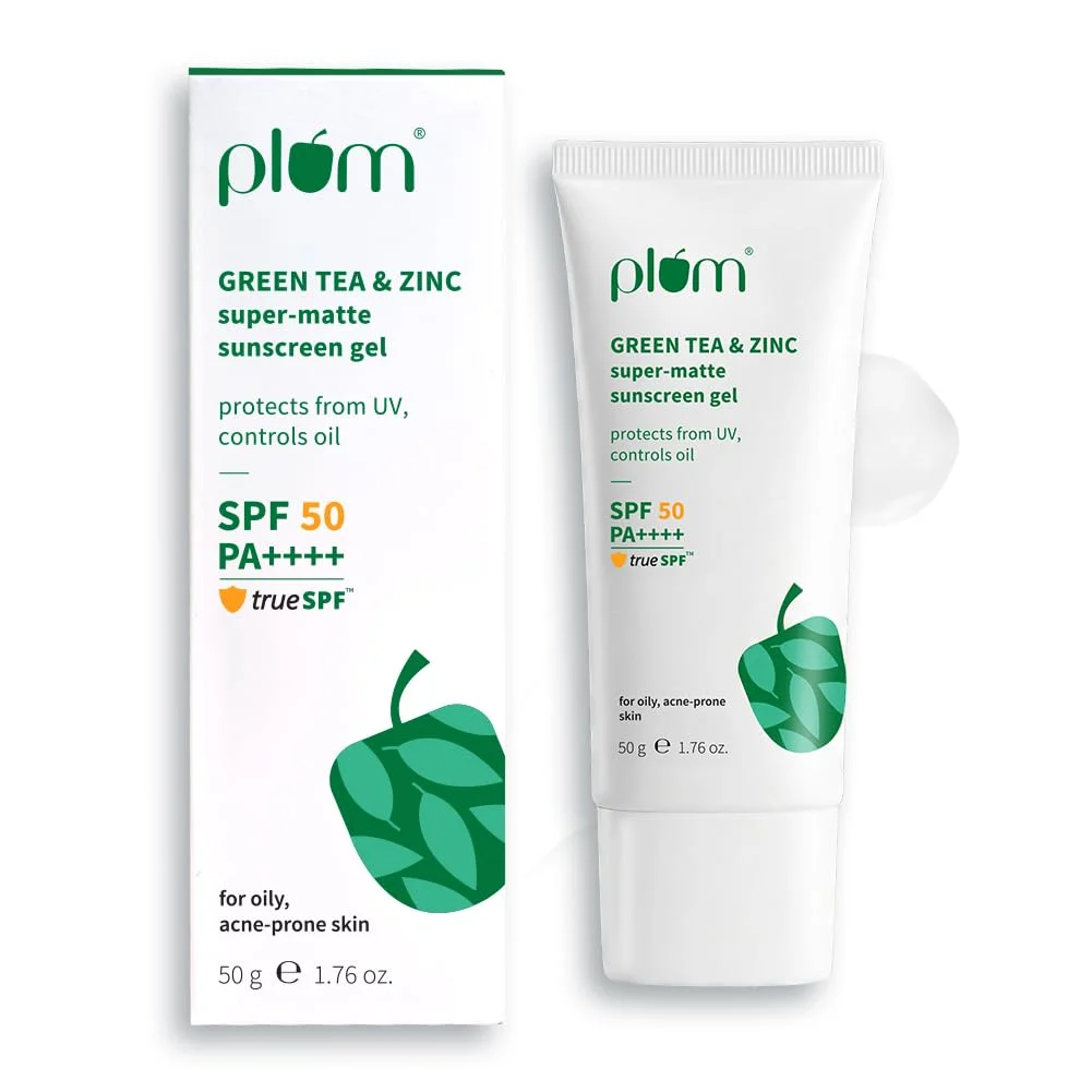 PLUM GREEN TEA SUNSCREEN 50G - Rasmika Fancy