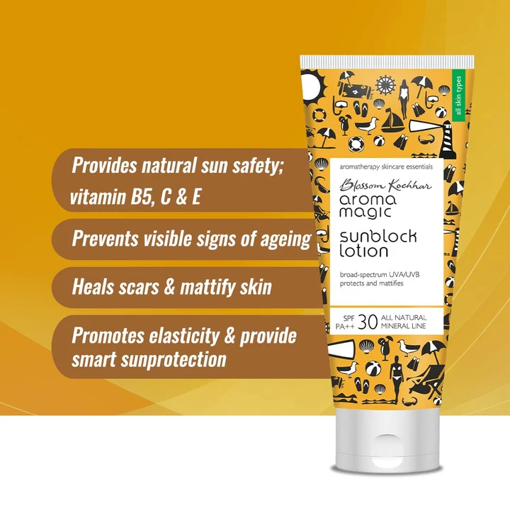 AROMA MAGIC SUNBLOCK LOTION 50ML View 5