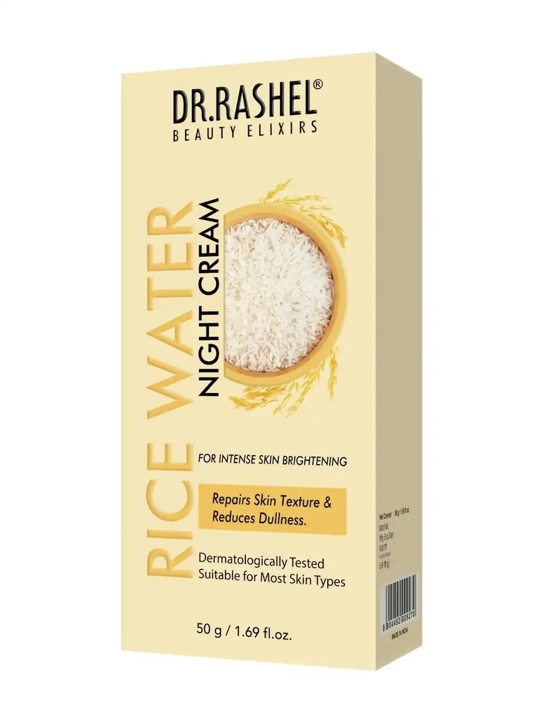 DR RASHEL RICE WATER NIGHT CREAM 50G - Rasmika Fancy