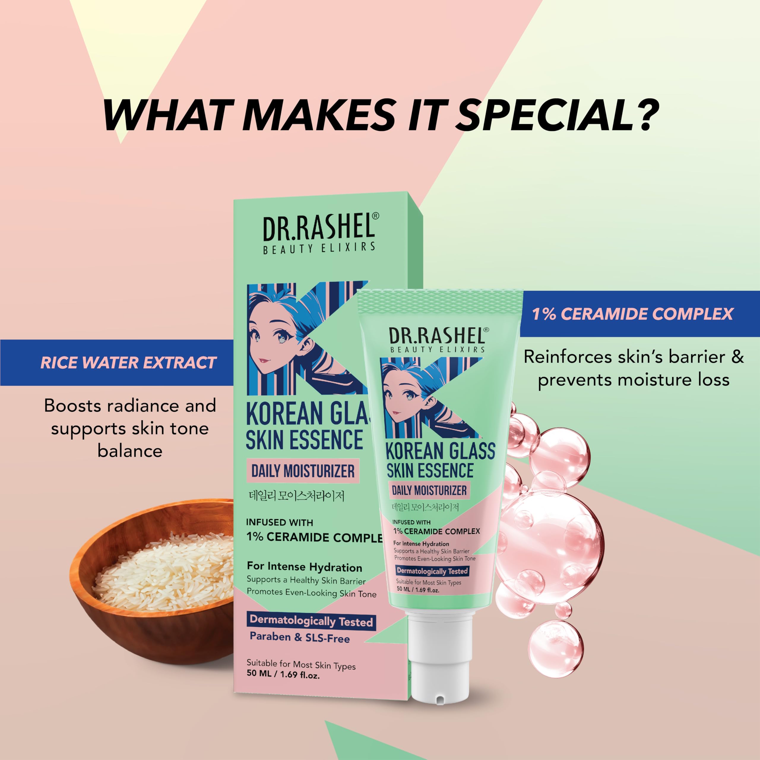 DR RASHEL KOREAN GLASS SKIN ESSENCE 50ML View 4