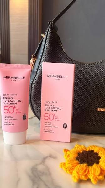 MIRABELLE RED RICE SUN CREAM 50G View 3