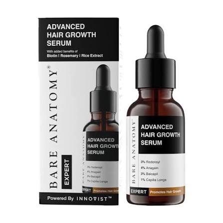 BARE ANATOMY HAIR GROWTH SERUM 30ML - Rasmika Fancy Sri Lanka