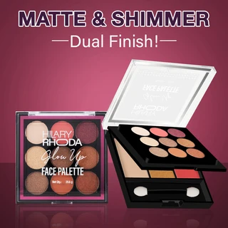 HILARY RHODA GLOW UP FACE PALETTE - Rasmika Fancy
