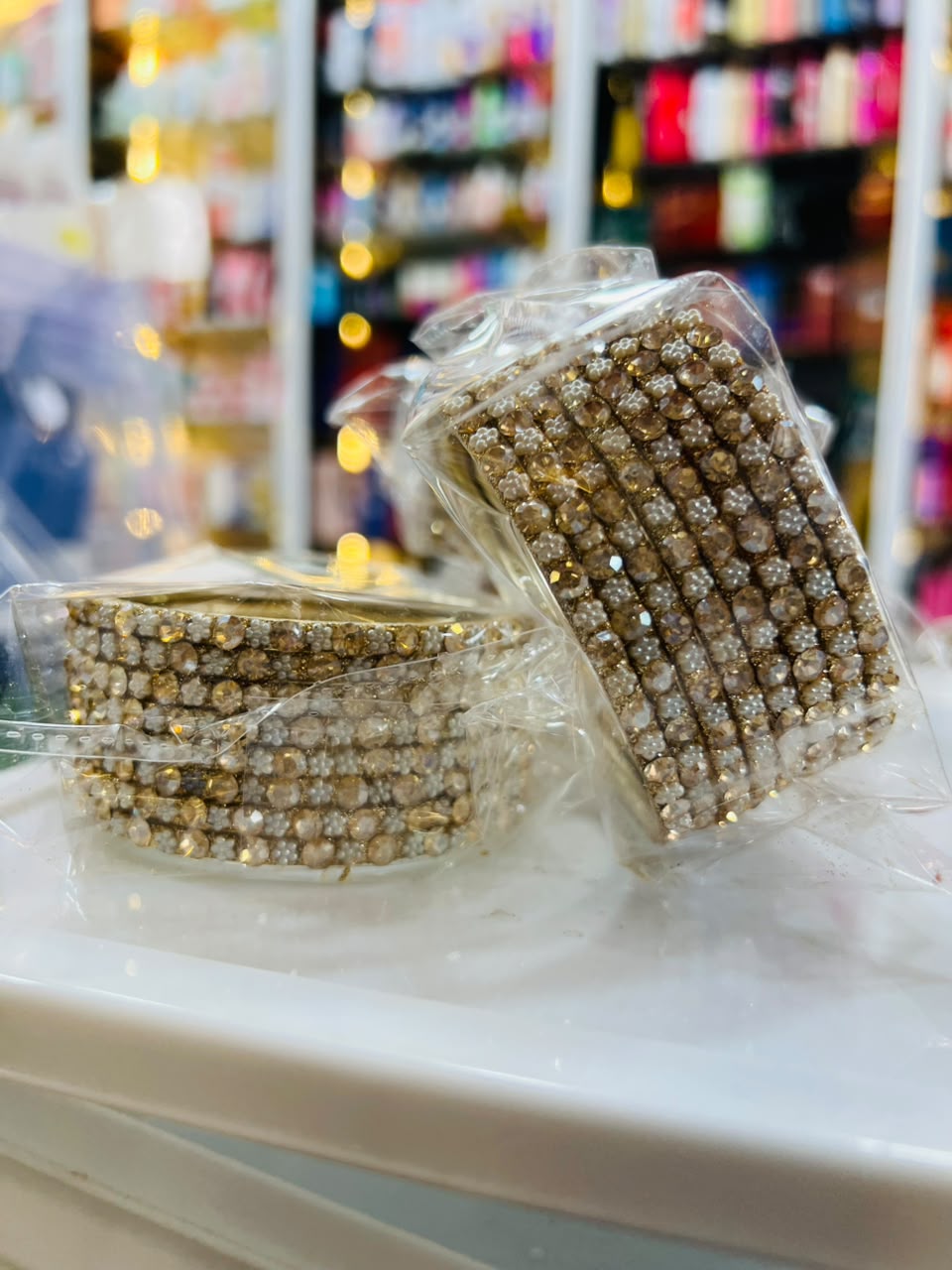 GOLD PLATED BANGLES 520/2 - Rasmika Fancy Sri Lanka