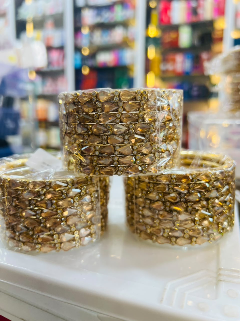 GOLD PLATED BANGLES 580/6 - Rasmika Fancy