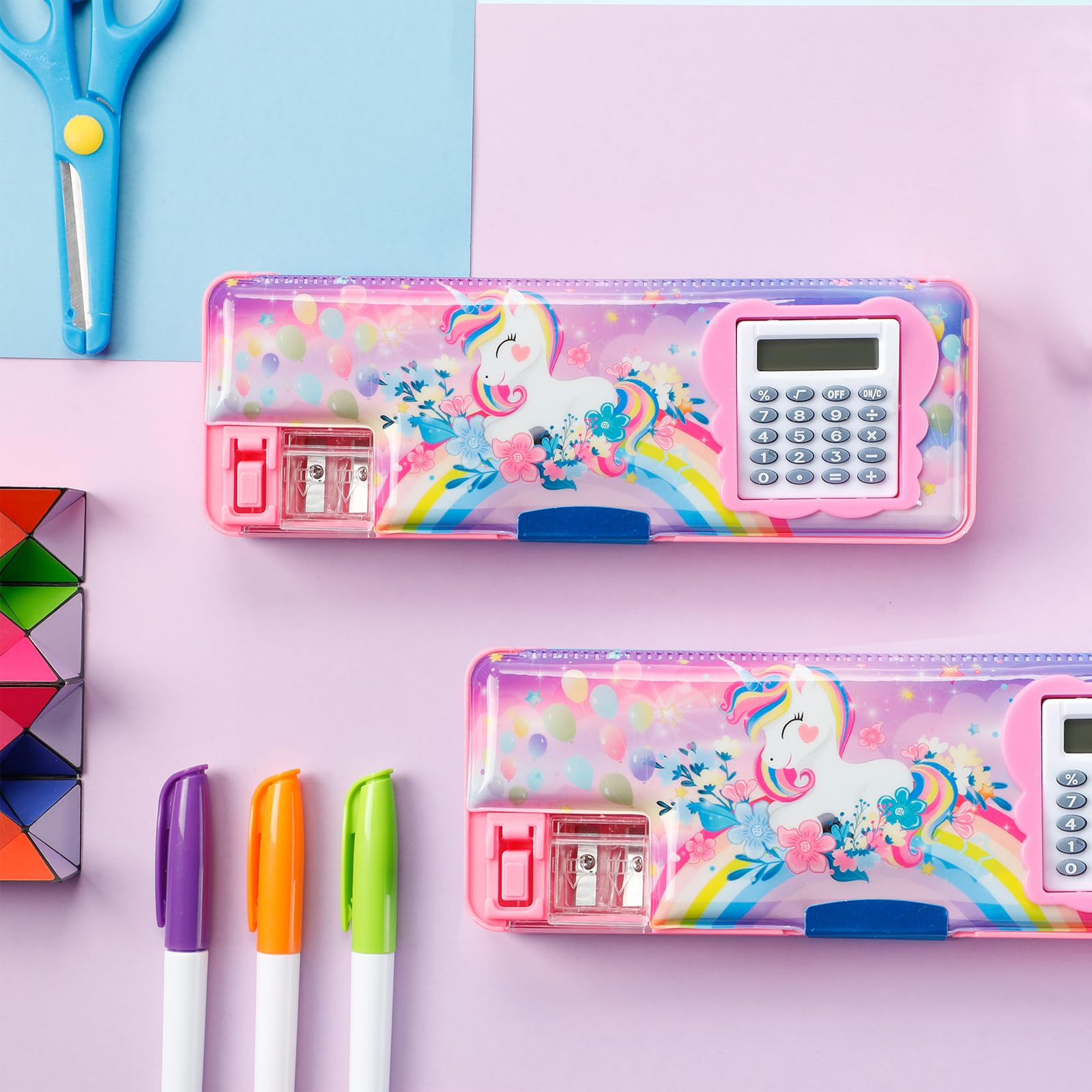 PENCIL BOX WITH CALCULATOR View 2