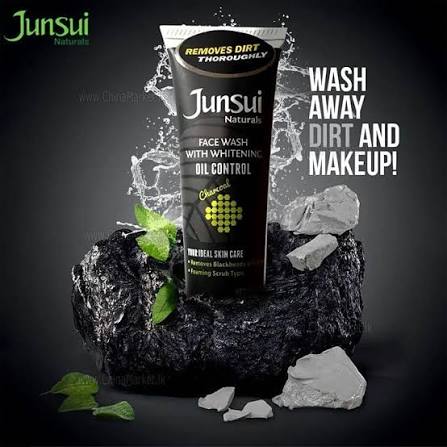 JUNSUI CHARCOAL FACE WASH 100G View 3