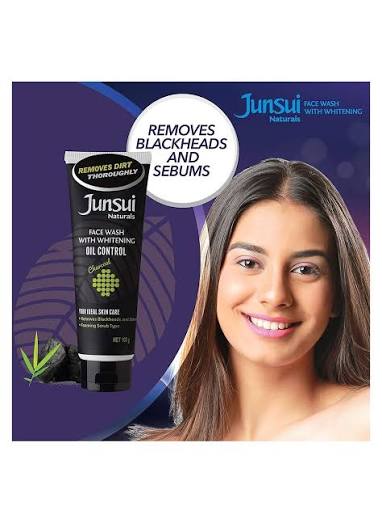JUNSUI CHARCOAL FACE WASH 100G View 5