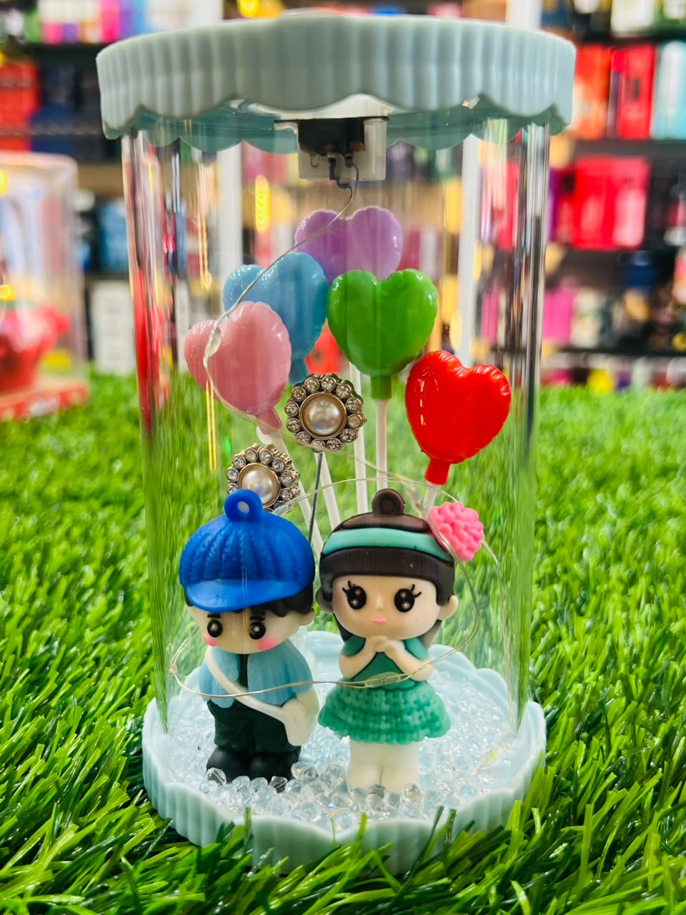 COUPLE WITH LED - Rasmika Fancy