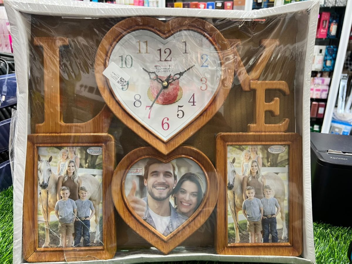 BANSHI GIFT CLOCK 350/5P - Rasmika Fancy
