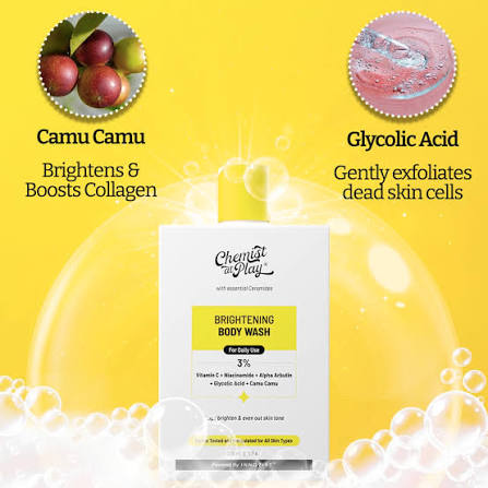 CHEMIST AT PLAY BRIGHTENING BODY WASH 236ML View 6