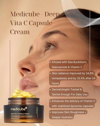 MEDICUBE DEEP VITA C CAPSULE CREAM 55G View 4
