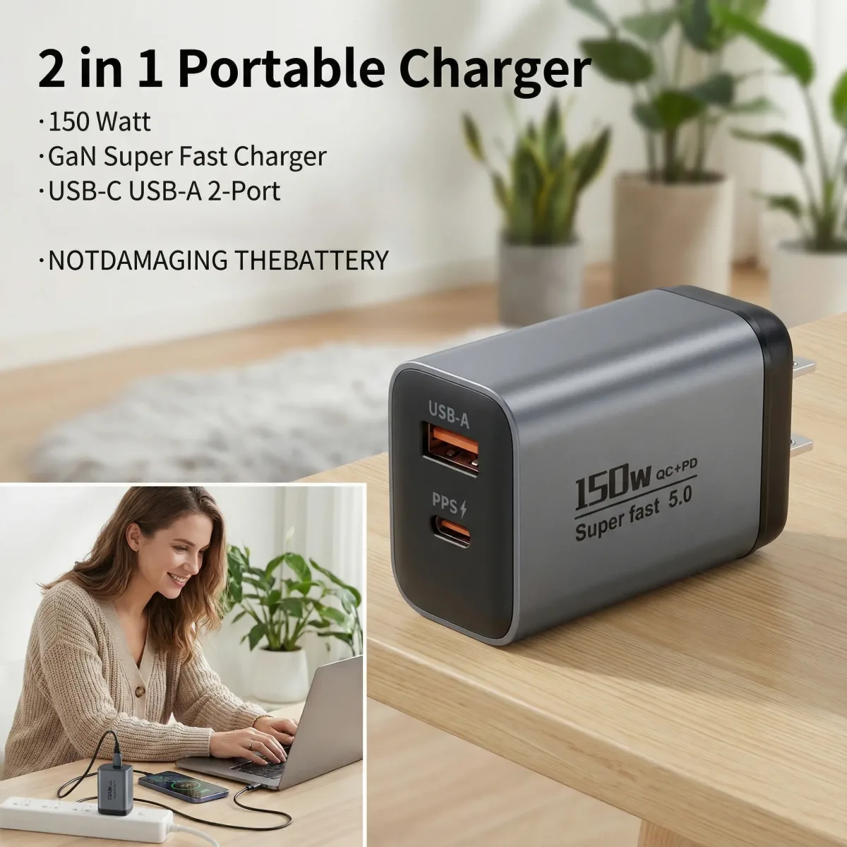 SUPERR FAST CHARGER150W 1250/3P View 2