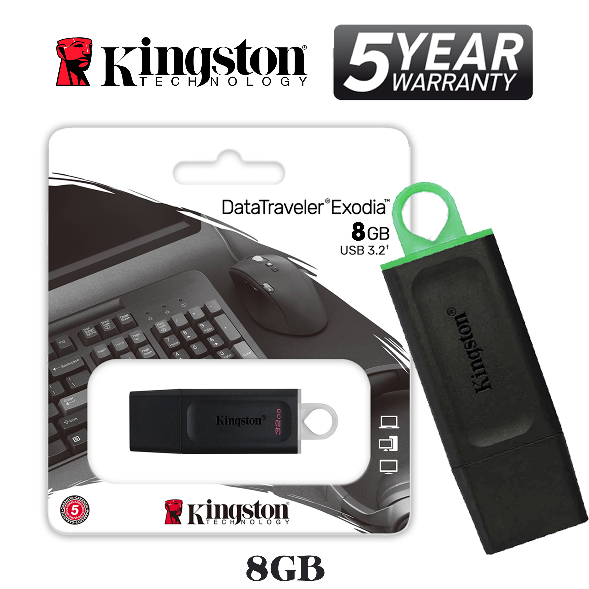 8GB PENDRIVE 950S 5P - Rasmika Fancy