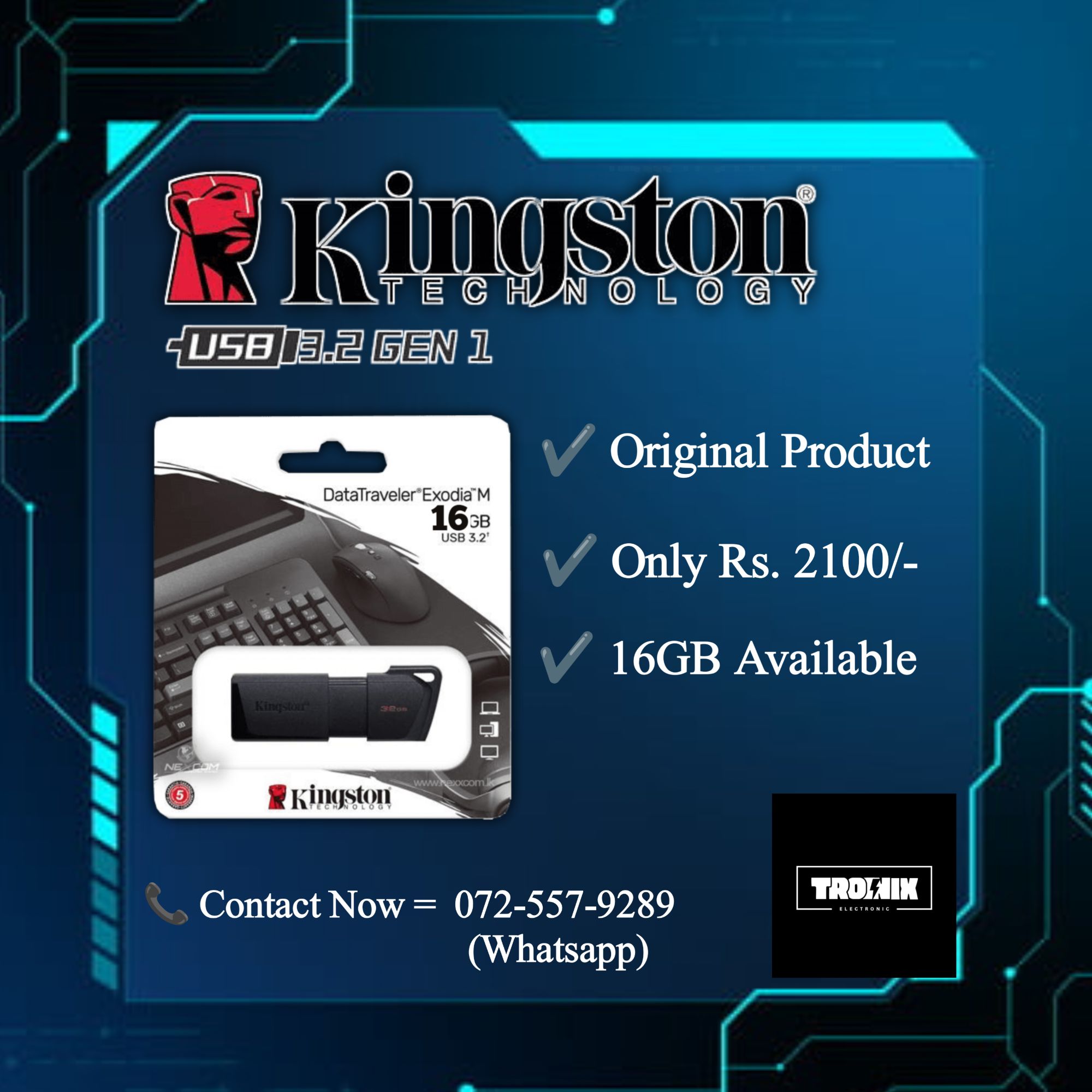 16GB PENDRIVE 1150S 5P - Rasmika Fancy