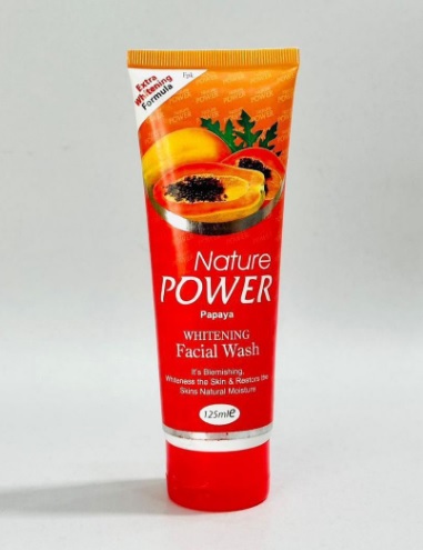 NATURE POWER PAPAYA FACE WASH 125ML - Rasmika Fancy