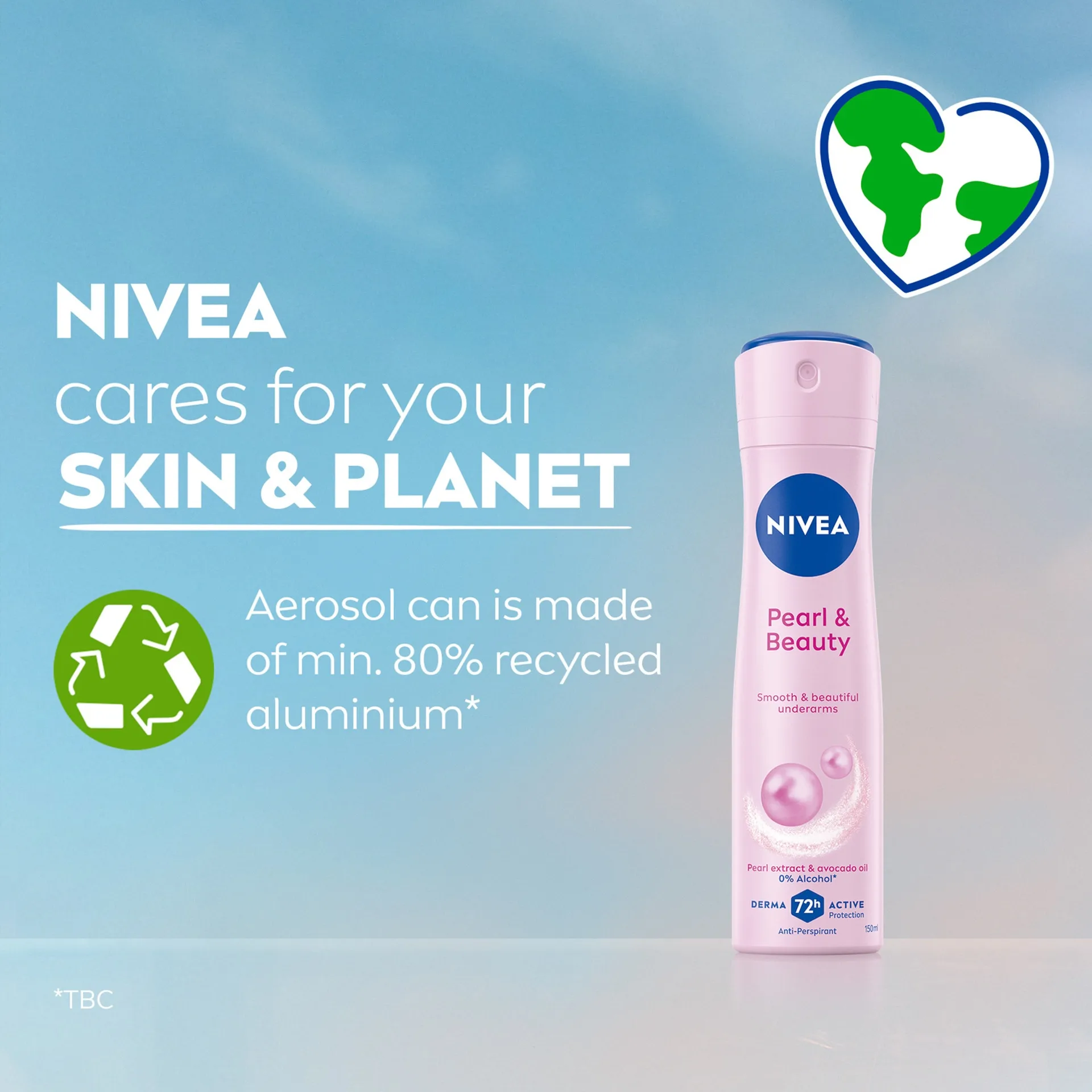 NIVEA PEARL AND BEAUTY 150ML View 5
