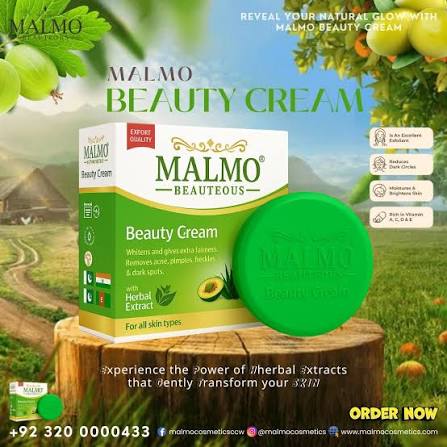 MALMO BEAUTY CREAM - Rasmika Fancy