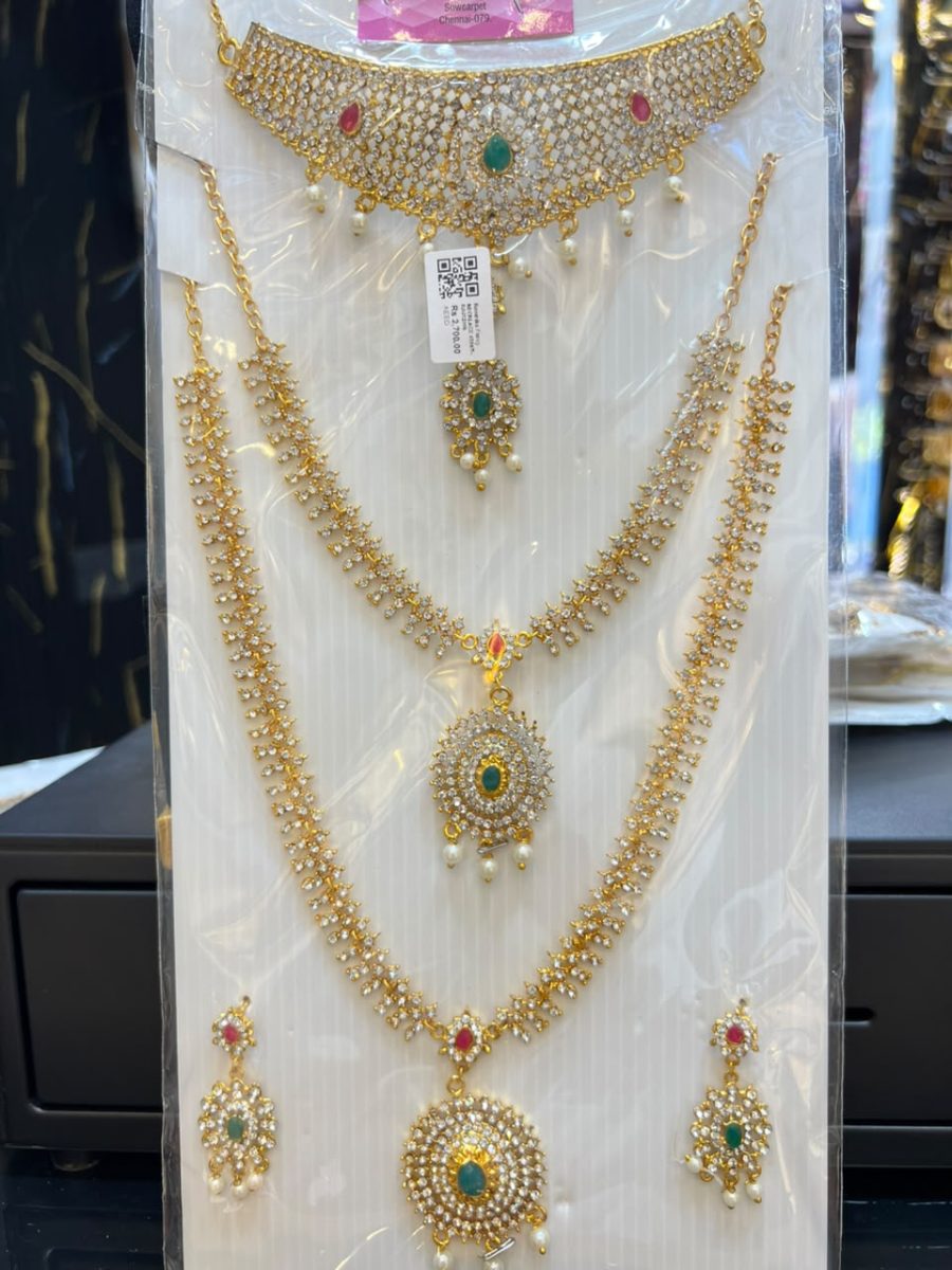 NECKLACE 1550/7P - Rasmika Fancy