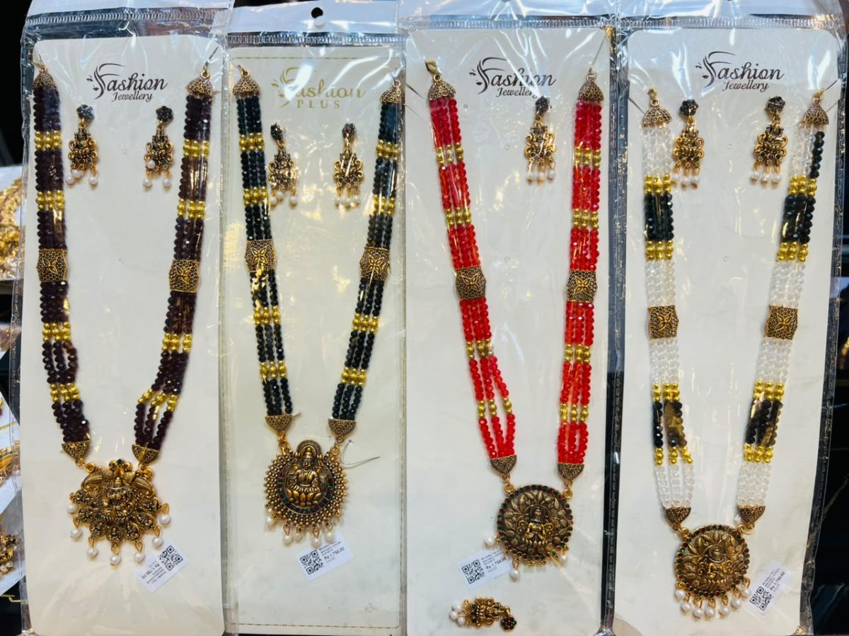 NECKLACE  X3 - Rasmika Fancy