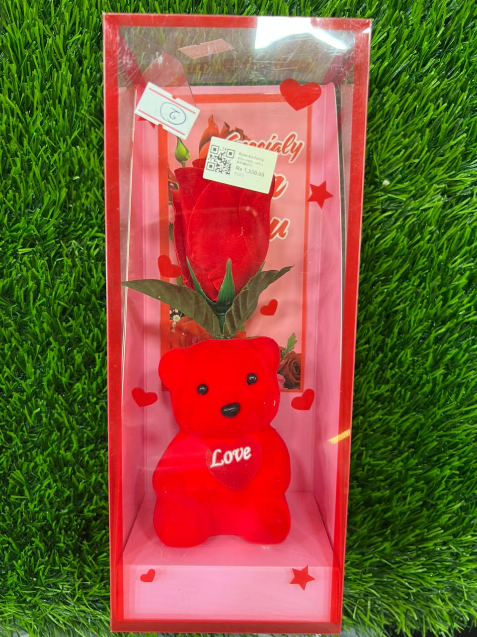 RED REDDY WITH ROSE View 2