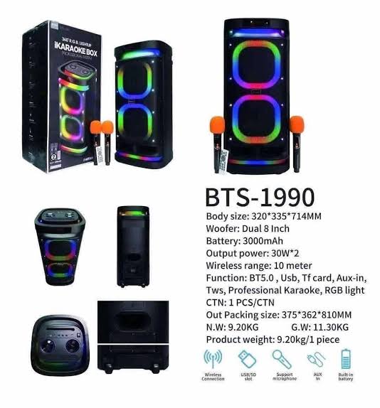 BRODU SPEAKER BTS 1990 View 3