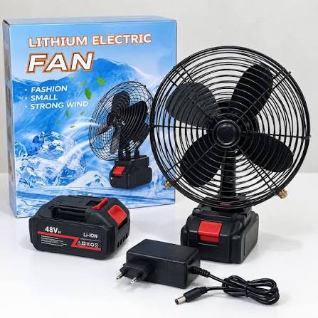 LITHIUM ELECTRIC FAN - Rasmika Fancy