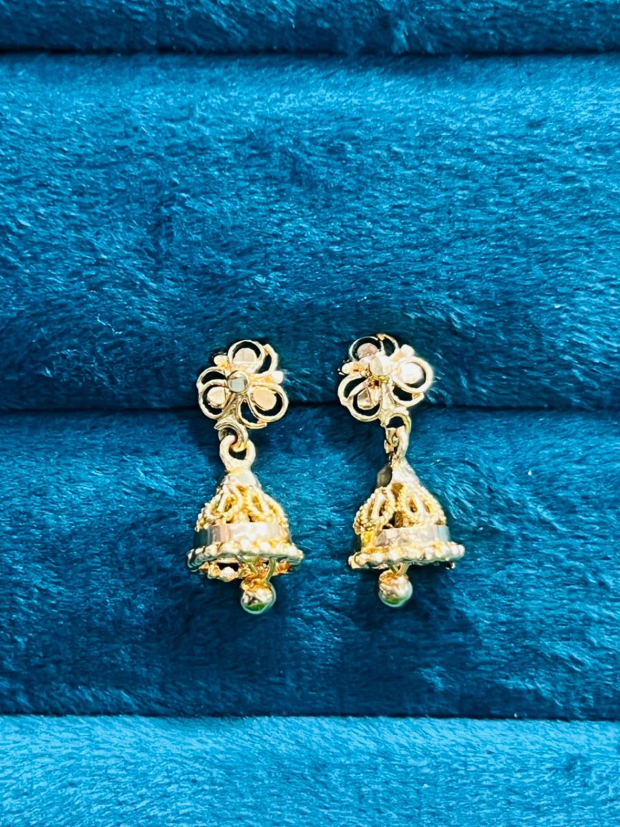 GOLD EARRING INDIYA 376/60 - Rasmika Fancy