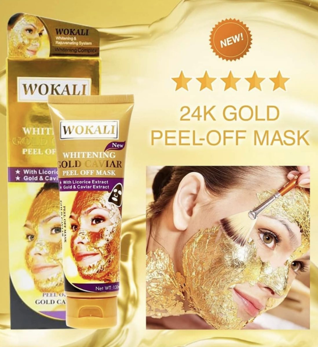 WOKALI GOLD MASK View 2
