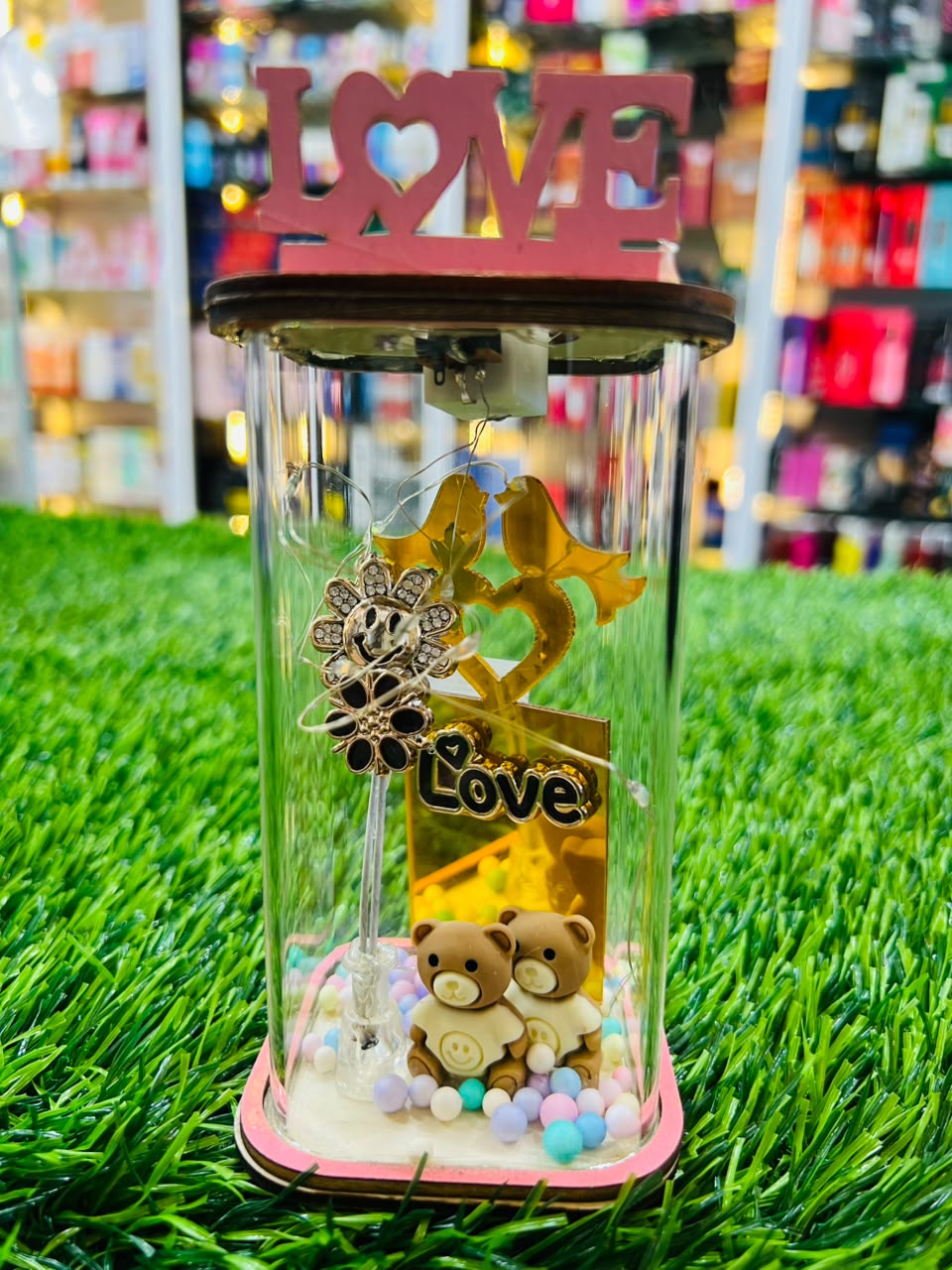 LOVE GOLD VASE - Rasmika Fancy Sri Lanka