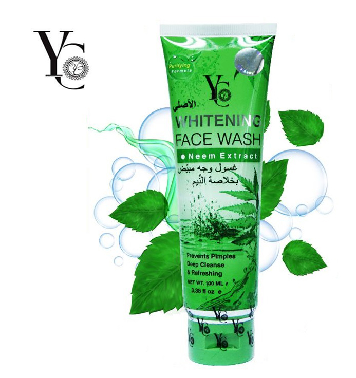 YC BAMBOO CHARCOAL & NEEM FACE WASH 100ML View 2