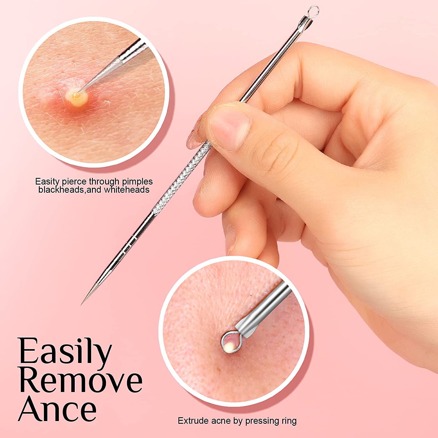 STEEL PIMPLE REMOVER - Rasmika Fancy