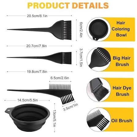 4 PCS DYE SET View 4