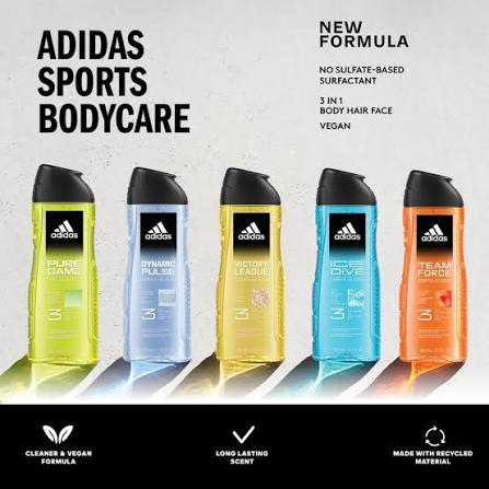 ADIDAS SHOWER GEL 400ML View 4