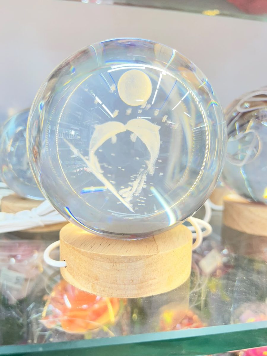 CRYSTAL BALL LAMP - Rasmika Fancy Sri Lanka