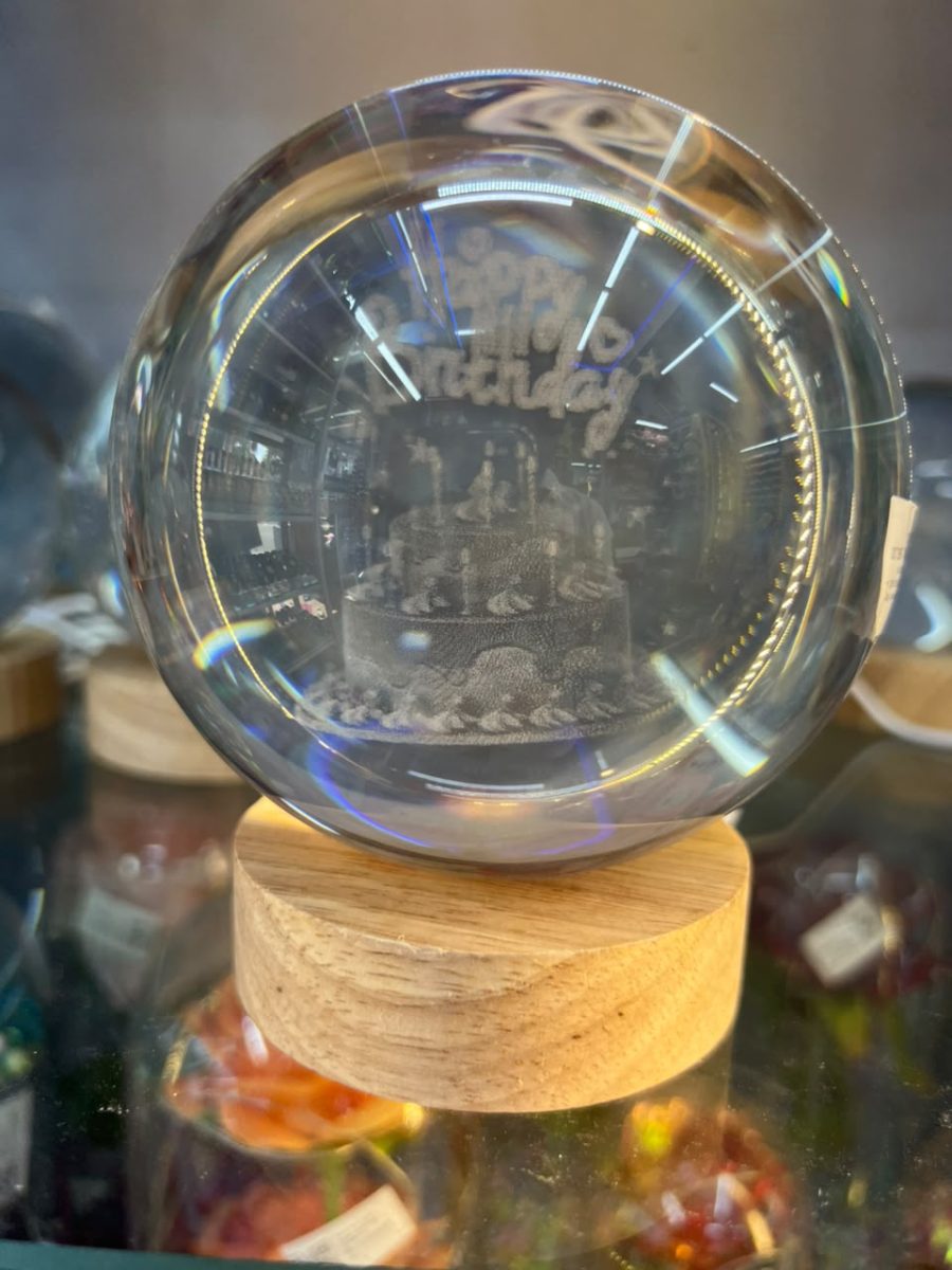 CRYSTAL BALL LAMP View 3